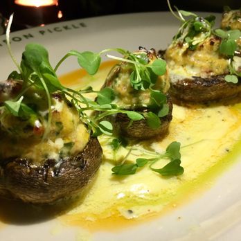 Maison Pickle - Seafood-stuffed mushrooms - Cocktail Bars Near Me - New York, New York