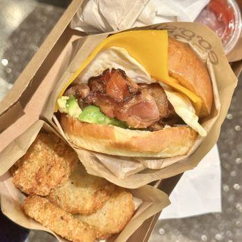 Eggslut - Bacon, Egg & Cheese and Avacado - Breakfast & Brunch Near Me - Las Vegas, Nevada