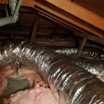 Attic Heroes - R39 insulation and flex air ducts. - Insulation Installation Near Me - San Diego, California