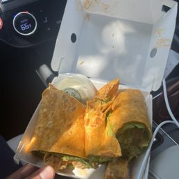 Buffalo Grilled Chicken Wrap