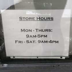 Candymakers - Hours as of January 2021
