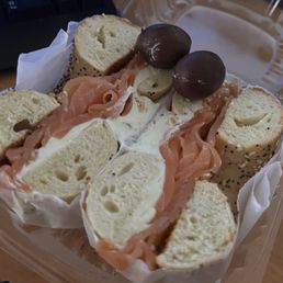 Smoked salmon sandwich Smoked salmon sandwich