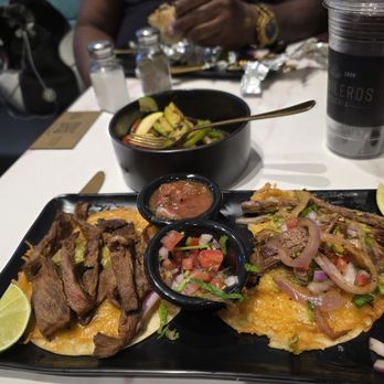 Tequileros Cantina - Two tacos made just for diabetics. Sorry I only had one picture, I was so hungry. husband had finished. - Tacos Near Me - Lodi, California Tequileros Cantina - Two tacos made just for diabetics. Sorry I only had one picture, I was so hungry. husband had finished. - Tacos Near Me - Lodi, California