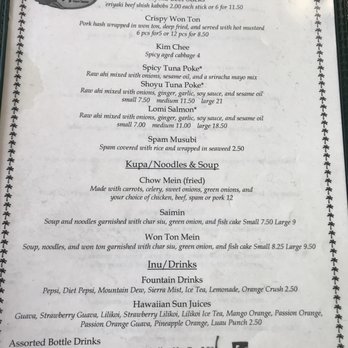 Hula Hands Restaurant - Hula Hands Menu - Hawaiian Near Me - Anchorage, Alaska