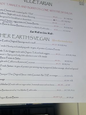 Menu photo 4 Emma's Tamales Sacramento, CA