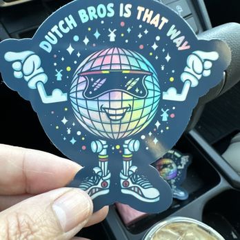 Dutch Bros Coffee - 1/3/24 Sticker - Juice Bars & Smoothies Near Me - Aurora, Colorado