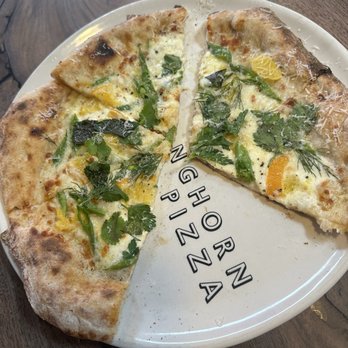 Dos Cabezas Wineworks - Myer lemon pizza with spring greens! - Wineries Near Me - Sonoita, Arizona Dos Cabezas Wineworks - Myer lemon pizza with spring greens! - Wineries Near Me - Sonoita, Arizona