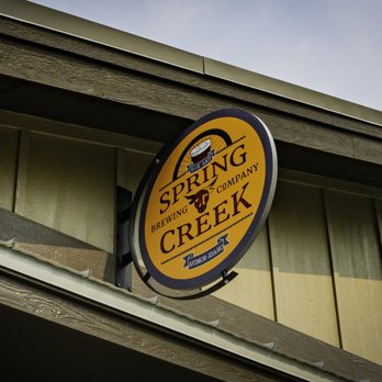 Spring Creek Brewing - the sign for spring creek brewing - Brewpubs Near Me - Boise, Idaho