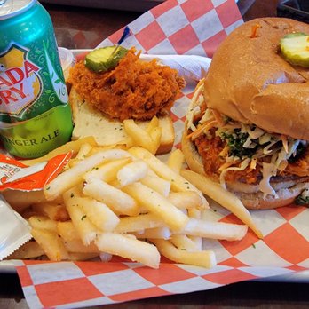 Underdog Hot Chicken - Combo 1 with French fries and extra tender - Chicken Wings Near Me - Boston, Massachusetts