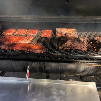 Stay Smokin BBQ - meat cooking on the grill - Caterers Near Me - Mountain House, California Stay Smokin BBQ - meat cooking on the grill - Caterers Near Me - Mountain House, California