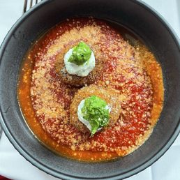 Eggplant Meatballs Eggplant Meatballs