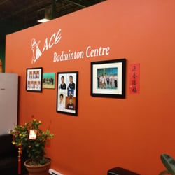 Ace Badminton Centre - Pictures on wall~