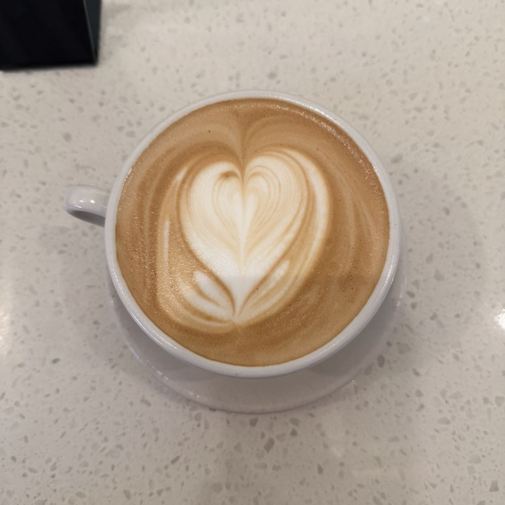 Candied pecan latte