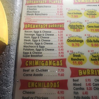 Rolberto's - Menu - Mexican Near Me - Phoenix, Arizona