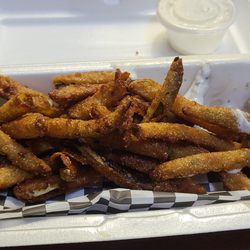 Coopers Pub - Deep Fried Dill Pickles were a little to oily and to salty for me.