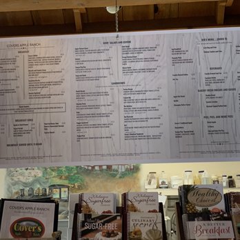 Cover's Apple Ranch - Menu - Bakeries Near Me - Tuolumne, California