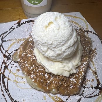 Cafe Hue - Cookie butter waffles - Creperies Near Me - San Diego, California