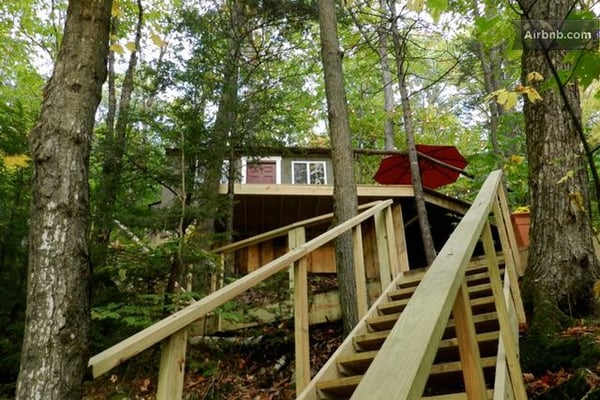 Vermont Tree Cabin by null