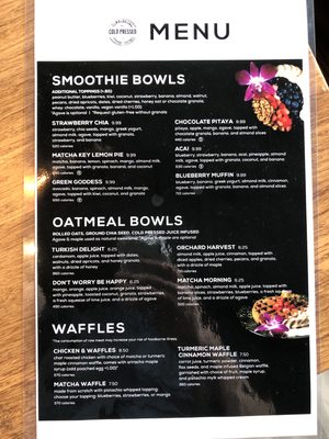 Menu photo 5 Town Center Cold Pressed - Ghent Norfolk, VA