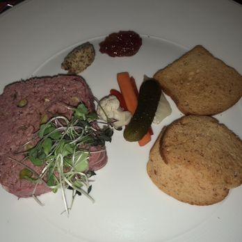 The Chef's House - Beef Liver Tartare - Canadian (New) Near Me - Toronto, Ontario The Chef's House - Beef Liver Tartare - Canadian (New) Near Me - Toronto, Ontario