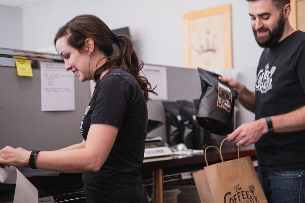 The Coffee Roaster Logo