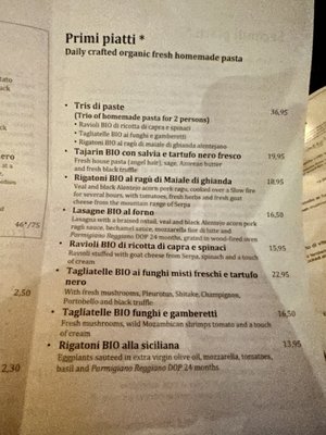 Menu photo 4 Come Prima Lisbon, 11 Menu photo 4 Come Prima Lisbon, 11