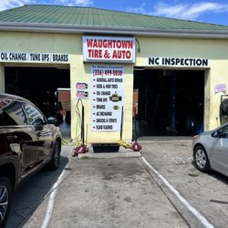 Waughtown Tire and Auto - Garage area