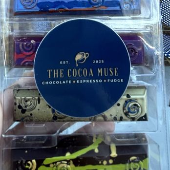 The Cocoa Muse - Salted caramel, Black raspberry, Tirumasu, Dark pistachio - Coffee & Tea Near Me - Loveland, Ohio The Cocoa Muse - Salted caramel, Black raspberry, Tirumasu, Dark pistachio - Coffee & Tea Near Me - Loveland, Ohio