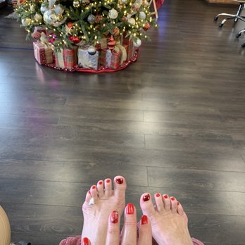 888 NAILS & SPA - Festive nails & beautiful decor inside! Love this shop! - Nail Salons Near Me - El Cajon, California