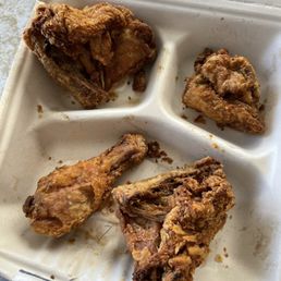 Chicken Shack chicken and broasted potatoes Chicken Shack chicken and broasted potatoes