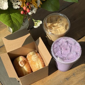 The Flour Box - Roasted banana Horchata Blueberry milk - Bakeries Near Me - Seattle, Washington The Flour Box - Roasted banana Horchata Blueberry milk - Bakeries Near Me - Seattle, Washington