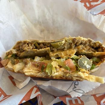 Durham Food Hall - Chorizo Crunch Wrap - Food Court Near Me - Durham, North Carolina