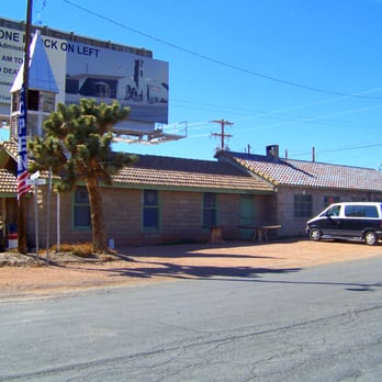 VFW Post 12108 - Outside of the VFW Post 12108 in Beatty, Nevada on the corner of West Main St and North 3rd Street, - Bars Near Me - Beatty, Nevada