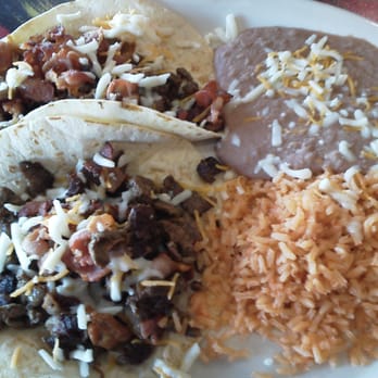 El Gallo Giro - Steak and bacon taco.a must have!! - Mexican Near Me - Memphis, Tennessee