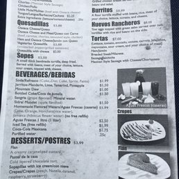 Menu.