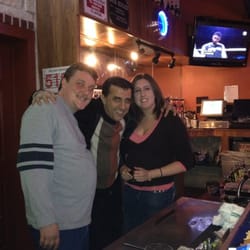 Time Out Sports Bar - Owner(middle), bartender(left), and manager(right)