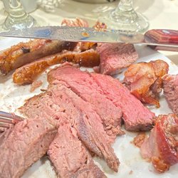 Serra Gaucha Brazilian Steakhouse - Rare Lamb Steak