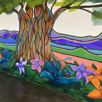 Connecticut Post Mall - Food court mural - Shopping Centers Near Me - Milford, Connecticut