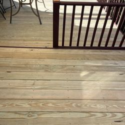 SRC Restoration and Handyman - New deck floor