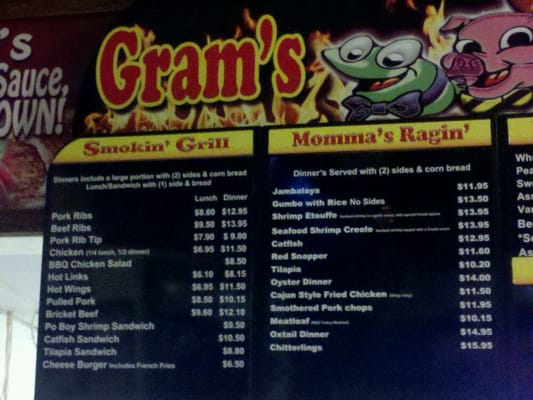 Gram's BBQ Restaurant & Catering by null