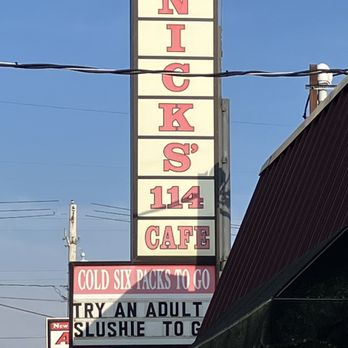 Nick's 114 Cafe - the sign for the restaurant - American Near Me - New Cumberland, Pennsylvania Nick's 114 Cafe - the sign for the restaurant - American Near Me - New Cumberland, Pennsylvania