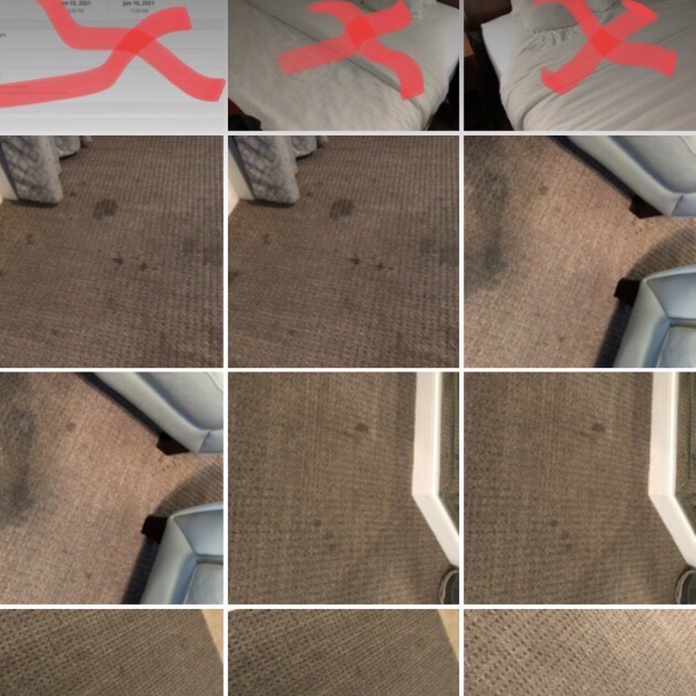 RealJoy Vacations - Dirty carpets. Due to Covid, RealJoy said the condo was deep cleaned before our arrival and charged us extra for it. - Vacation Rentals Near Me - Destin, Florida RealJoy Vacations - Dirty carpets. Due to Covid, RealJoy said the condo was deep cleaned before our arrival and charged us extra for it. - Vacation Rentals Near Me - Destin, Florida