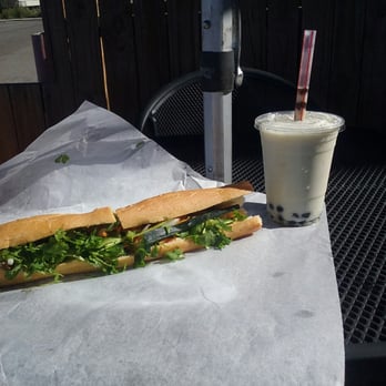 Coda Bakery - Banh mi and coconut & durian smoothie w/ boba - Sandwiches Near Me - Albuquerque, New Mexico Coda Bakery - Banh mi and coconut & durian smoothie w/ boba - Sandwiches Near Me - Albuquerque, New Mexico