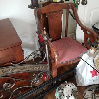 Clean Slate Junk Removal - Antique chair from Denmark - Junk Removal & Hauling Near Me Clean Slate Junk Removal - Antique chair from Denmark - Junk Removal & Hauling Near Me