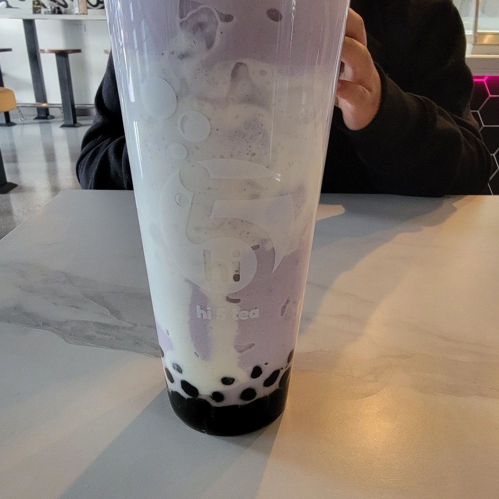 Hi 5 Tea - Taro coconut Strom - Bubble Tea Near Me - Chandler, Arizona Hi 5 Tea - Taro coconut Strom - Bubble Tea Near Me - Chandler, Arizona