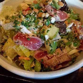 Culinary Dropout - Seared ahi salad with Cesar dressing instead. - New American Near Me - Scottsdale, Arizona