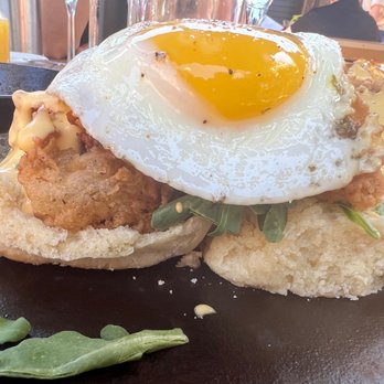 Spoke & Hub - Oysters Benedict - Breakfast & Brunch Near Me - Baton Rouge, Louisiana