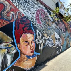 Outside mural