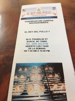 Menu photo 8 El Rey de Pollo Nyack, NY