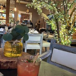 Bonifacio's - Bacanora cherry and lemon cocktail